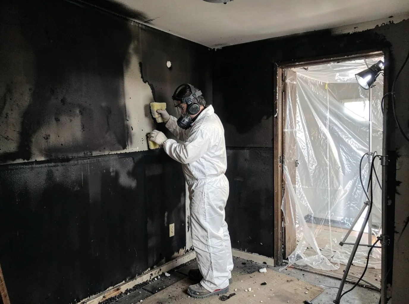 Fire Damage Restoration company in Sarona, WI